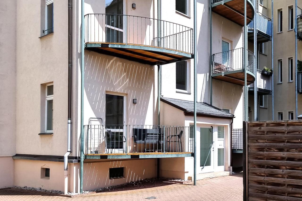 Malerische Maisonettewohnung Mit Zwei Balkonen Plauen Kültér fotó